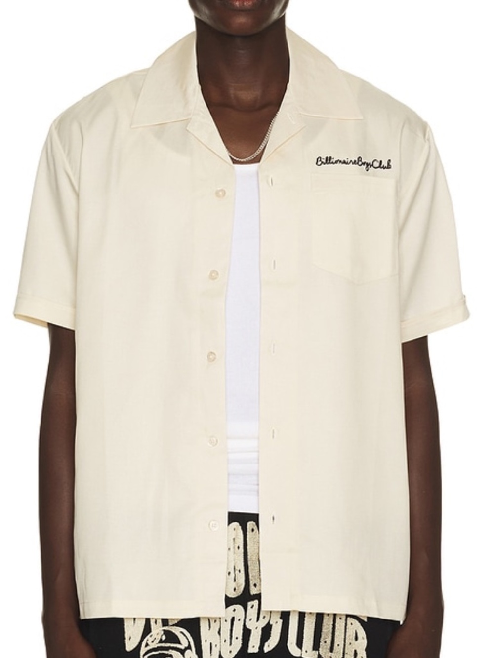 Billionaire Boys Club Ecru Button Down Shirt